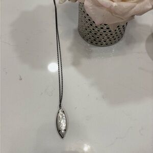 Kendra Scott Silver Pendant Necklace